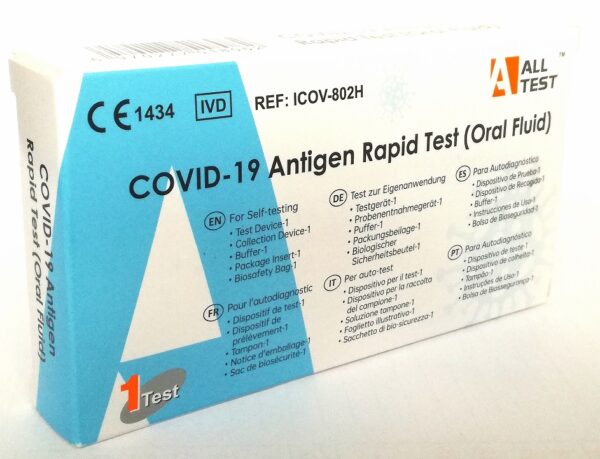 COVID-19 Test Rapido Salivare Orofaringeo 1pz